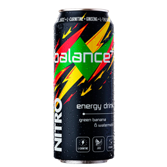 NITRO Balance+ Клубника 0.5л